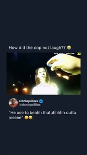 Instagram Reel by @dankquillius, published May 31, 2026. Bodycam footage from a late-night DUI stop has gone viral online after a routine roadside investigatio…