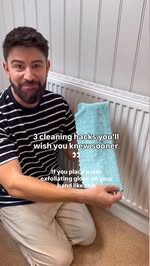 Instagram Reel by @mistercarrington, published May 13, 2026. 3 cleaning hacks you’ll wish you knew sooner ✨?? ? Toothpaste for making grout sparkle again ? Hai…