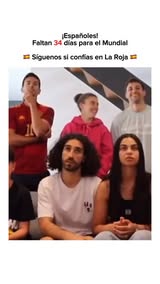 Instagram Reel by @laroja.nacion, published May 9, 2026. La convocatoria de Marc Cucurella para disputar la Eurocopa 2024 dejó una de las imágenes más emotivas…