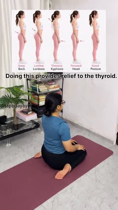 Instagram Reel by @tapodayayogastudio, published Apr 30, 2026. Improve your posture, balance your hormones & support a healthier menstrual cycle ? Simple yoga…