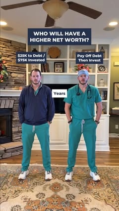 Instagram Reel by @moneymeetsmedicine, published Apr 27, 2026. Paying off debt vs investing… which actually wins?⚖️ Most physicians think it has to be one or t…