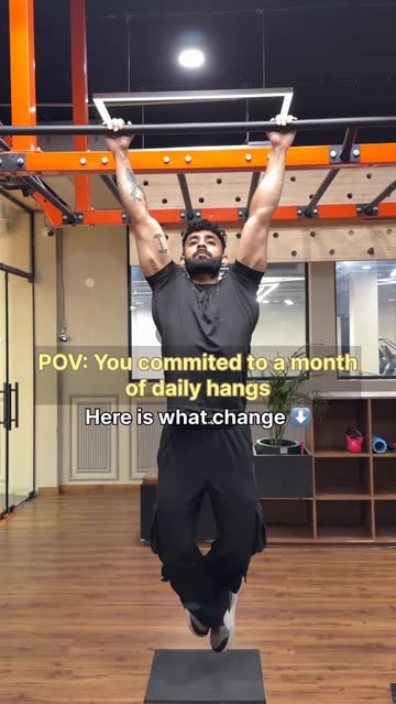 Instagram Reel by @fitness.wolf_, published May 11, 2026. I started adding dead hangs to my daily routine, and the structural shift was almost immediate. It’s…