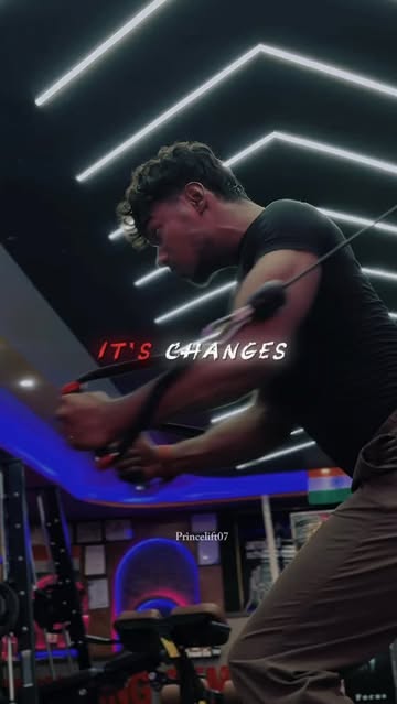 Instagram Reel by @princelift07, published May 31, 2026. Ｉｔ’ｓ ｃｈａｎｇｅｓ ?~ . . . Follow @princelift07 for more ~ gym motivation, fitness journey, exercise ~ life…