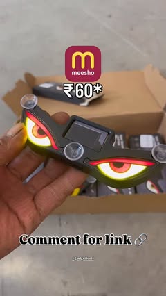 Instagram Reel by @gadgetloot1, published May 16, 2026. Comment for link ? ? @gadgetloot1 ✅ Eyes RGB lights #trendinglights #eyergblikhts #viralreels #buyherep…