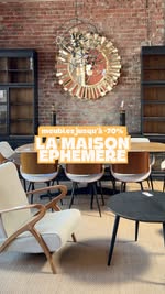 Instagram Reel by @plansennord, published Jun 1, 2026. Une vente éphémère déco avec jusqu’à -70% à côté de Lille ? ?️ Direction La Maison éphémère, installée c…