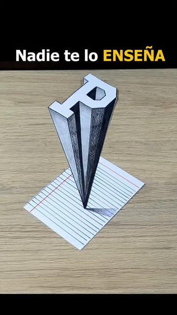 Instagram Reel by @easyart.hd, published May 19, 2026. Reveló el truco de Dibujo ? #arte #dibujo #3d #art #tutorial