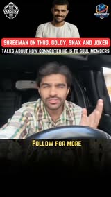 Instagram Reel by @esports360.igc, published May 27, 2026. ? SHREEMAN LEGEND OPENS UP ABOUT HIS BOND WITH TOP ESPORTS CREATORS ? Shreeman Legend recently talke…