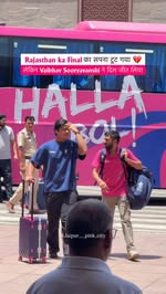 Instagram Reel by @jaipur___pink_city, published May 30, 2026. Rajasthan Royals का Final का सपना भले टूट गया हो… लेकिन Vaibhav Suryavanshi ने अपने जज़्बे, fear…