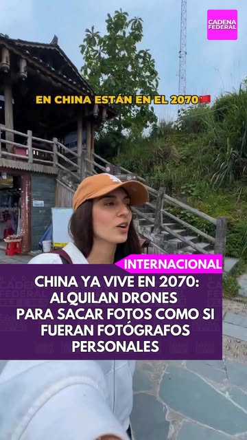 Instagram Reel by @cadenafederalok, published May 24, 2026. ??? China volvió a sorprender al mundo con una tecnología que parece sacada del futuro: ahora podés…