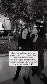 Instagram Reel by @mj_life_family, published May 20, 2026. L’amitié, la vraie, ne demande rien. Elle écoute sans juger, reste sans compter, aime sans mesurer.…