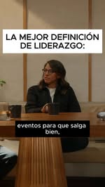 Instagram Reel by @dementespodcast, published May 18, 2026. La definición de liderazgo que tiene grabada @alerisp Encuentra el nuevo episodio de Líderes Range…