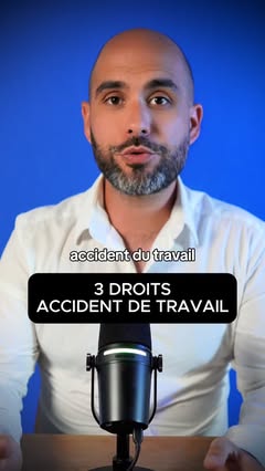 Instagram Reel by @alvin.plouviez, published May 26, 2026. 3 droits à connaître en accident de travail #droitdutravail #salarié #employeur