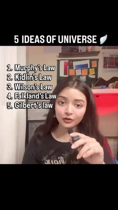 Instagram Reel by @laraybashraff, published Jun 5, 2026. 5 ideas of universe ? SAVS THIS FOR LATER ✅ #viral #techniques #law #universe #reels