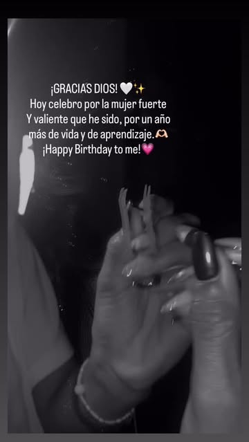 Instagram Reel by @daniela.tapias, published Jun 3, 2026. Hoy solo tengo palabras de gratitud. Gracias Dios por regalarme un año más de vida, por cada oportuni…