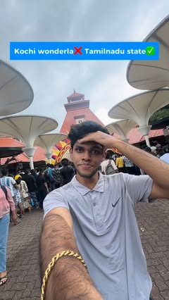 Instagram Reel by @_govi.nd__, published May 25, 2026. Manasilayi kanumelo aley samshyam onum ilalo??#. . . . . . . . (Wonderla, wonderlakochi, kochiwonderla,w…