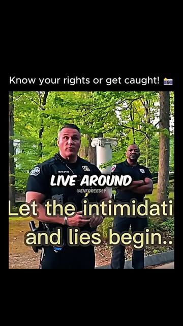 Instagram Reel by @policedialed, published Jun 5, 2026. Bodycam footage captured a tense roadside debate that evolved into a high-stakes verbal sparring match…