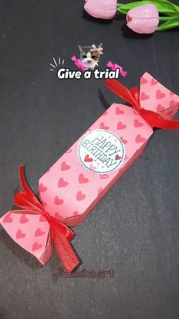 Instagram Reel by @radhikazart, published Jun 1, 2026. DIY GIFT PACK? #diy #giftpack #exploremore #viral #cute | IB:- @janvisdiy
