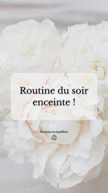 Instagram Reel by @maman.en.equilibre, published Apr 13, 2025. Parce que prendre soin de soi le soir, c’est aussi prendre soin de son bébé… Un petit rituel peu…