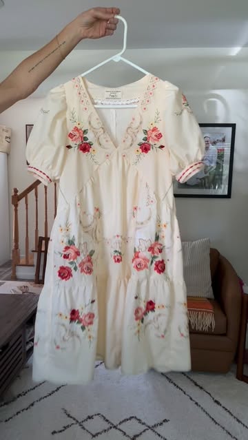 Instagram Reel by @poppyluclothing, published May 29, 2026. Honestly, best use of $7.49 I can think of #thriftflip #upcycledfashion #sustainablefashion #sewing…