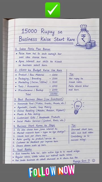 Instagram Reel by @rupaiyaguruji, published May 5, 2026. Kya ₹15,000 mein business possible hai? Bilkul! ✅ Bas aapko pata hona chahiye ki paisa kaha invest kar…