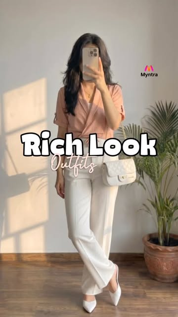 Instagram Reel by @slaywithnishaa, published May 29, 2026. Comment “LINK” & slay in these rich girl aesthetic outfits @myntra ✨? Save, Shop & Slay ✨ From class…