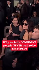 Instagram Reel by @saniafluencycoach, published Jun 4, 2026. One thing socially confident people do differently: They don’t wait to be included. Most people wa…