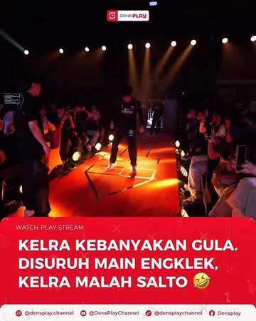 Instagram Reel by @densplay.channel, published Apr 24, 2026. MPL EDISI PEMAINAN TRADISIONAL, SERU BANGETT. ONIC MAIN ENGKLEK‼️? Terlalu aktif yaa bun Kelra ini…