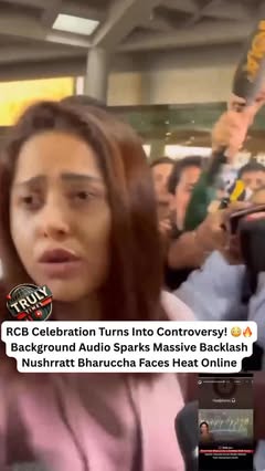 Instagram Reel by @trulytimes_news, published Jun 3, 2026. Actress Nushrratt Bharuccha recently found herself at the center of an online controversy after shar…