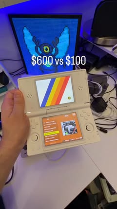 Instagram Reel by @kirbyhatguy, published May 20, 2026. Link in bio #ds #gaming #retro #emulation #aynthor