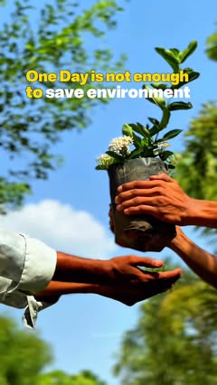 Instagram Reel by @tribaaofficial, published Jun 5, 2026. From viral reels to vital roots, Tribaa is committed to the environment ??? This World Environment Da…