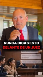 Instagram Reel by @luisromerosantos, published May 25, 2026. Nunca digas esto delante de un juez. •Sígueme para más consejos legales: @luisromerosantos #abogad…