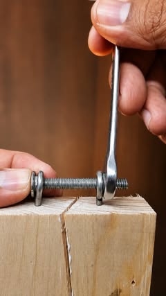 Instagram Reel by @tool_life.official, published May 16, 2026. No Wood Clamps? Try This Genius DIY Hack Instead! No wood clamps? No problem. This simple DIY wo…