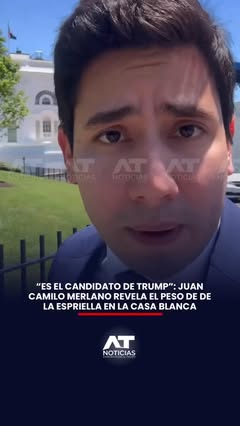 Instagram Reel by @atnoticias_col_, published Jun 3, 2026. El corresponsal Juan Camilo Merlano soltó una fuerte revelación sobre las elecciones presidenciales…