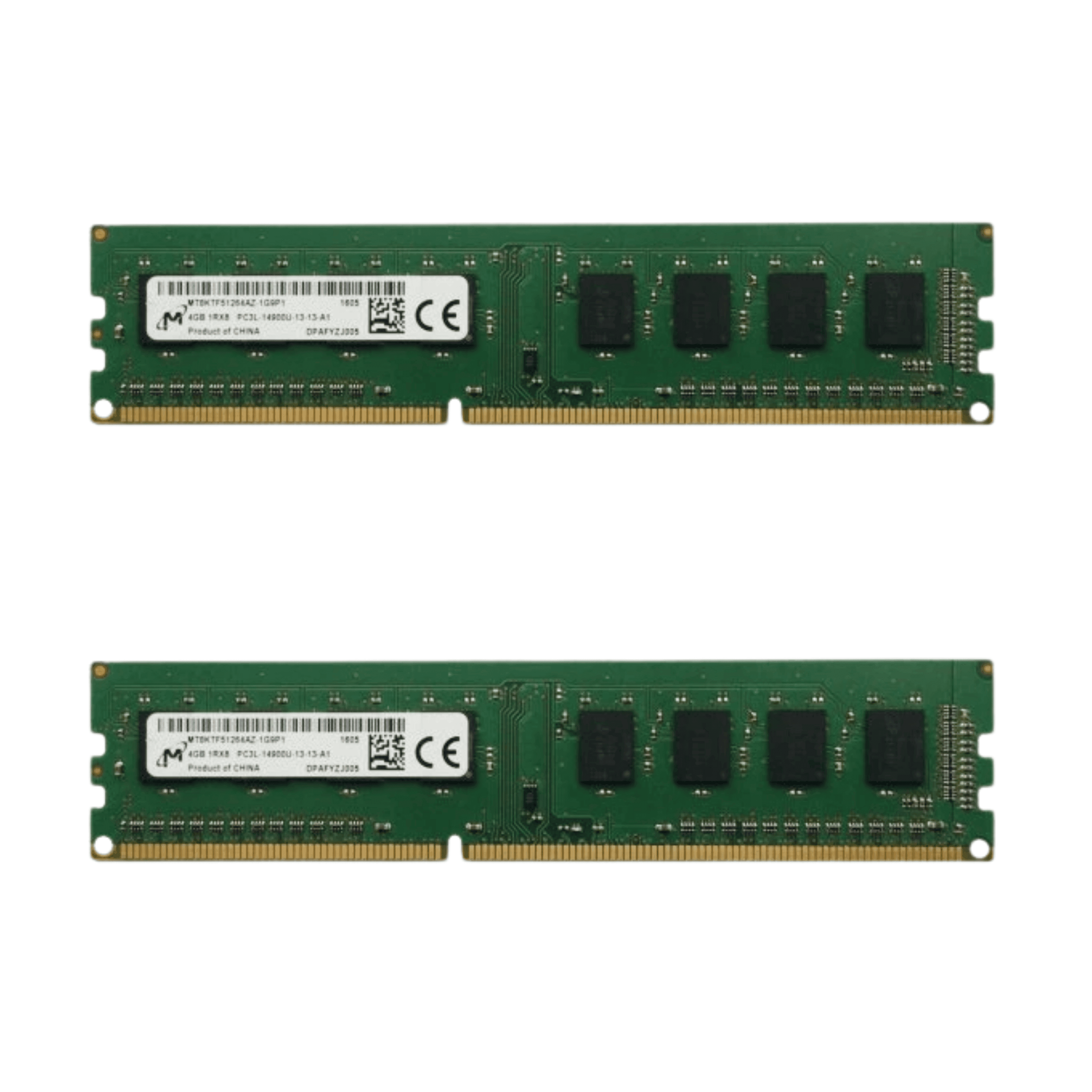 Комплект оперативної пам`яті MICRON 8 GB (2x4GB) DDR3L 1866 MHz
