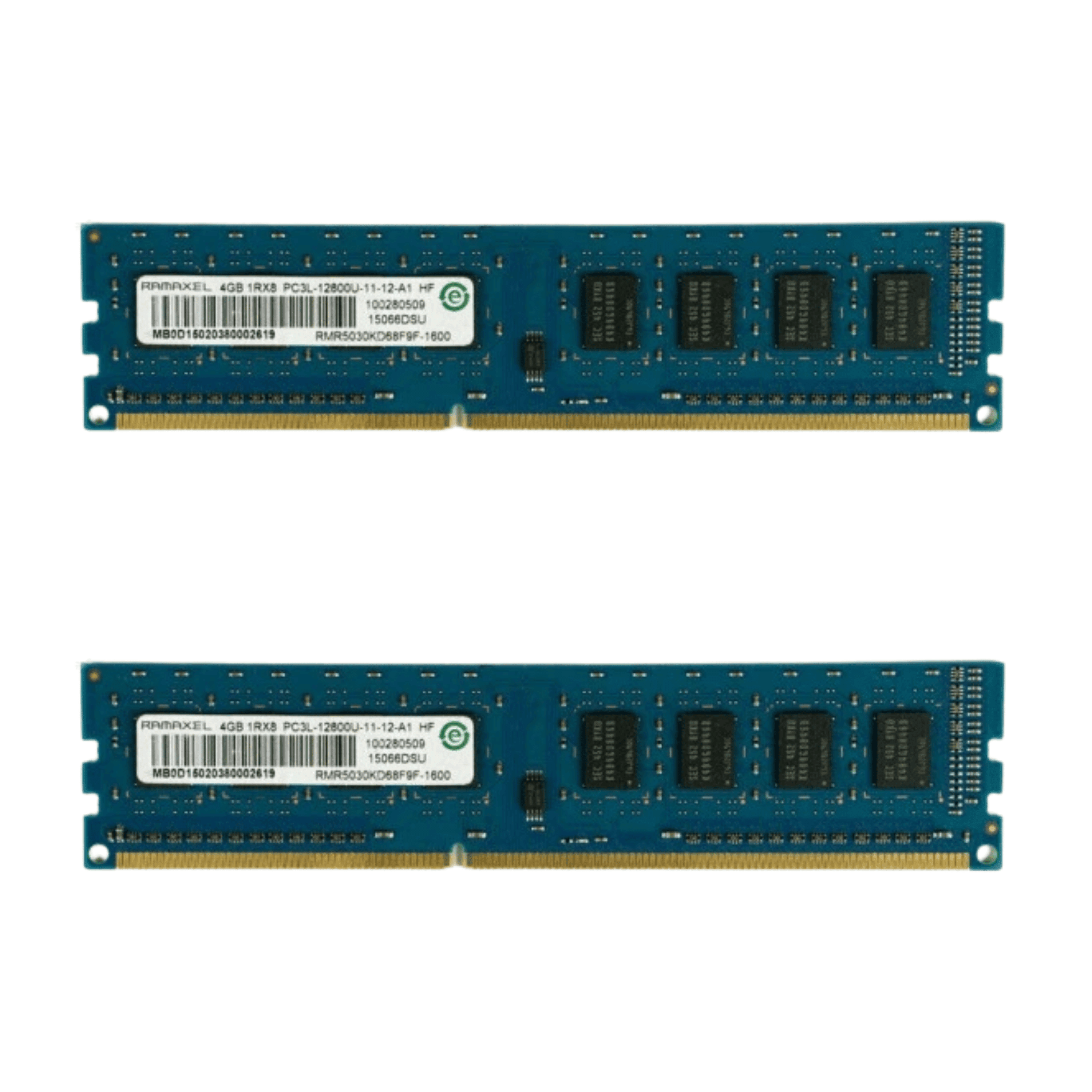 Комплект оперативної пам`яті Ramaxel DDR3L 8Gb 1600MHz (2x4Gb)