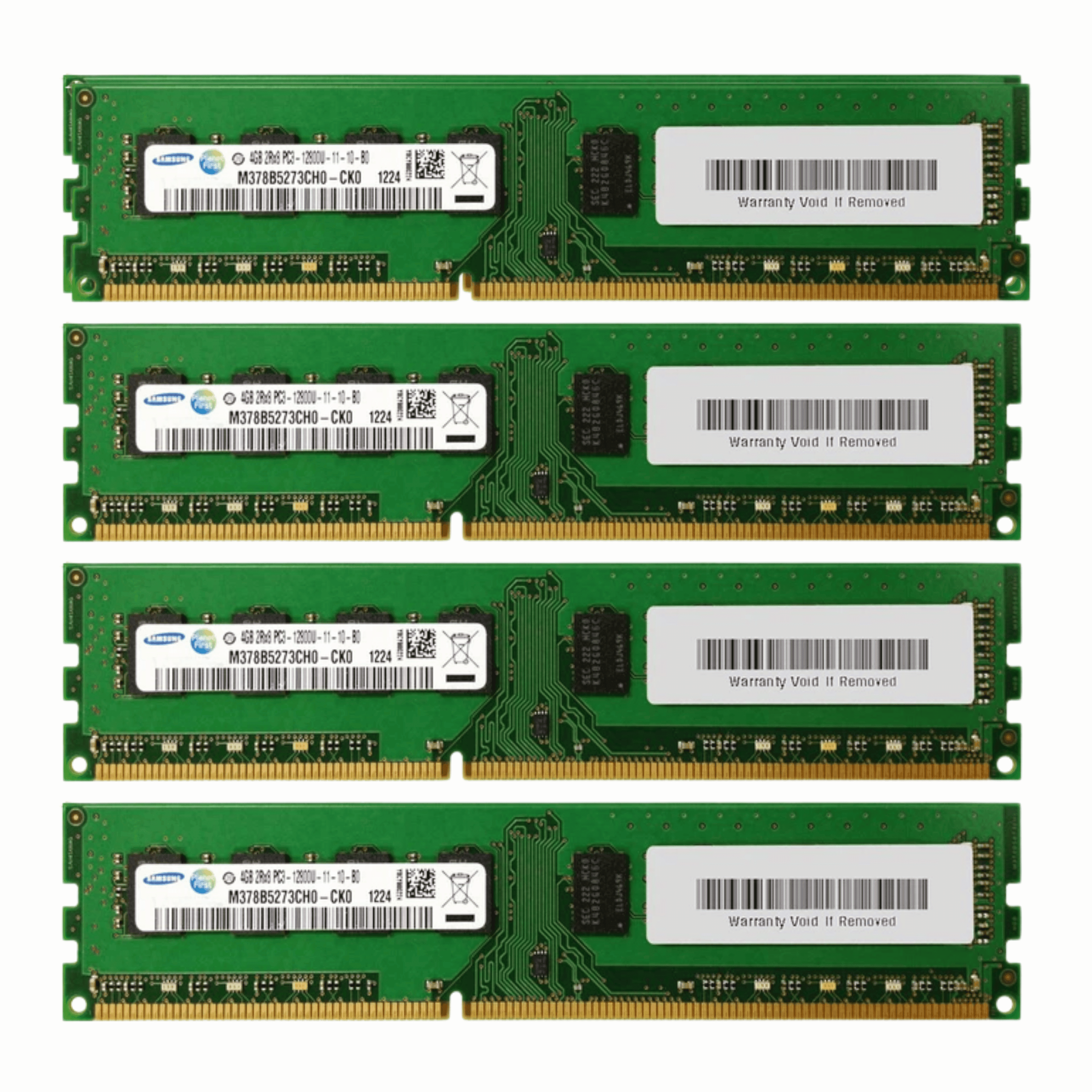 Комплект оперативної пам`яті Samsung 16 GB (4x4096MB) DDR3 1600 MHz