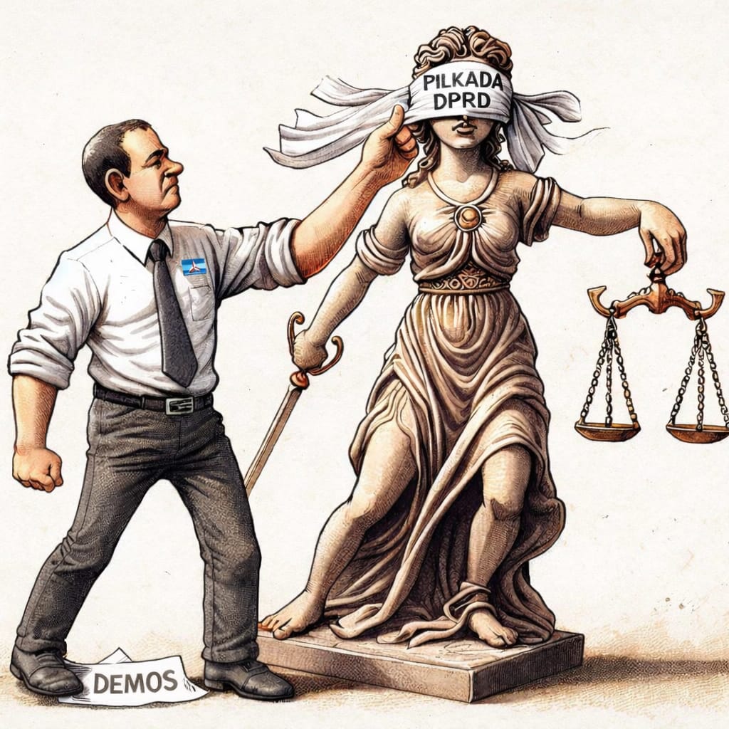 Demokrasi Tanpa Demos-Sejarah Mencatat Perampas Suara Rakyat