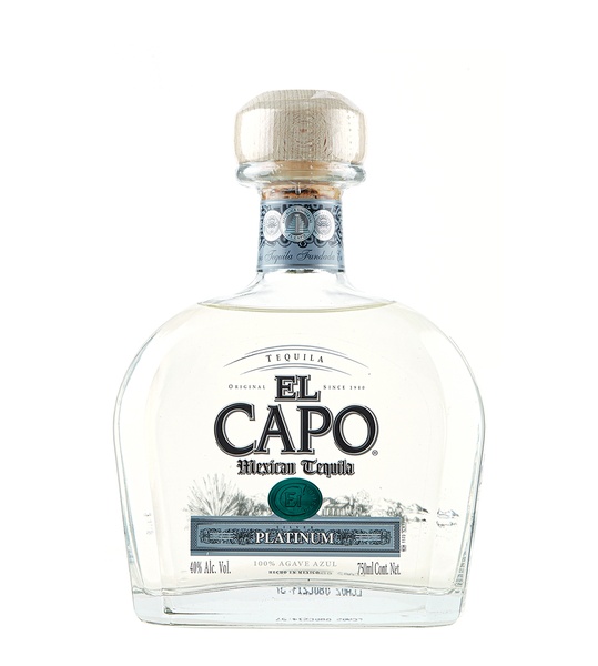 El Capo Platinum Tequila 75cl