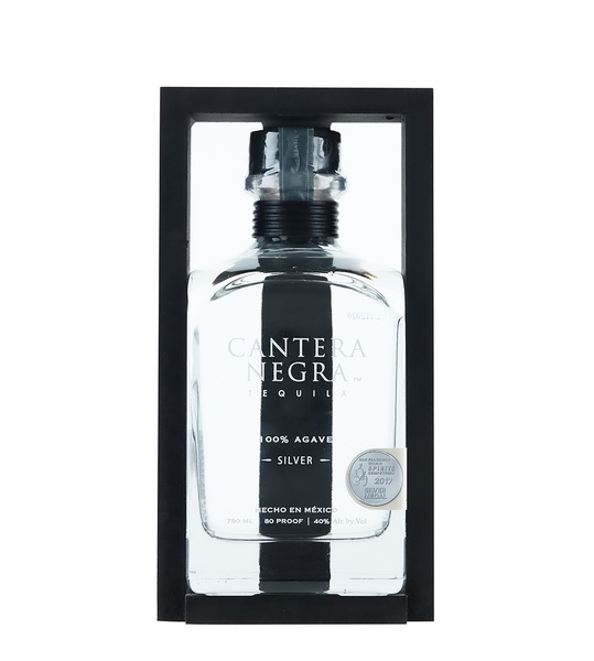 Cantera Negra Silver Tequila 75cl