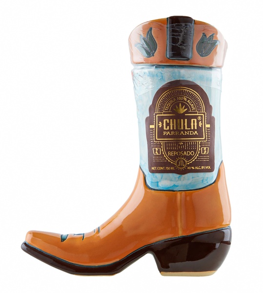 Chula Parra Boot Reposado 75cl