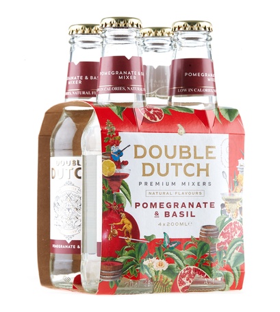Double Dutch Pomegranate & Basil 150ml Cans