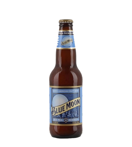 Blue Moon Beer Bottles 33cl