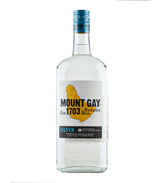 Mount Gay Silver Rum 1litre