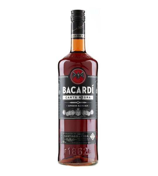 Bacardi Carta Negra Rum 1litre