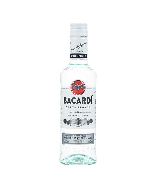 Bacardi Carta Blanca Rum 35 Cl