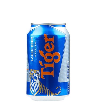 Tiger Beer Can 33 Cl