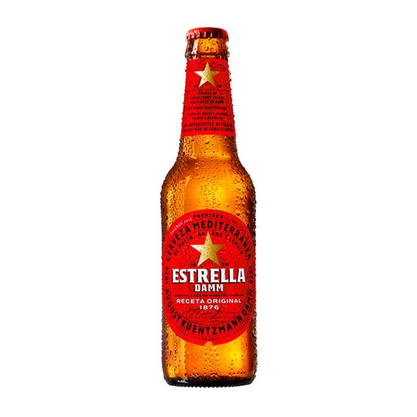 Estrella Damm Beer Bottles 33cl