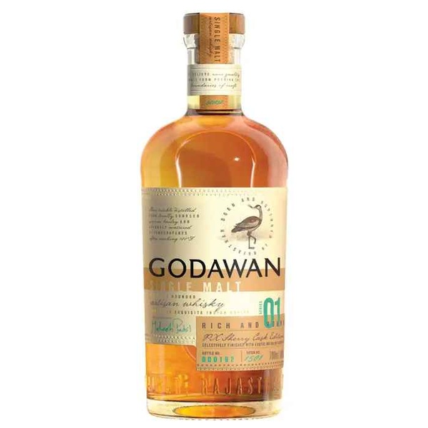 Godawan No.1  Rich & Rounded Single Malt 70cl