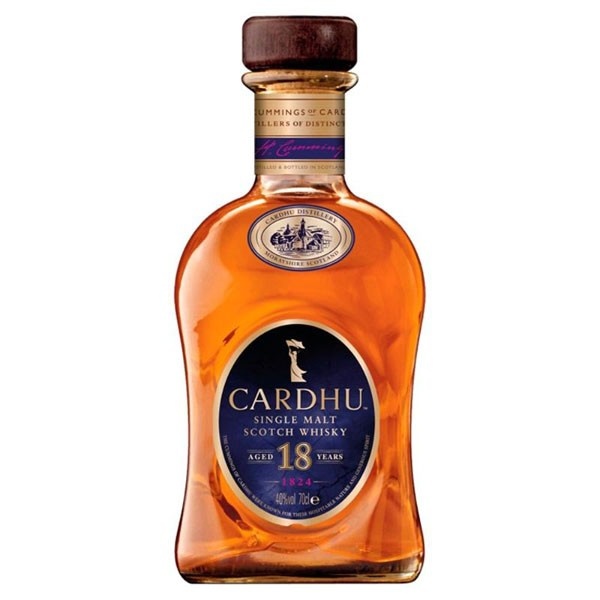 Cardhu 18 Year Single Malt 70cl