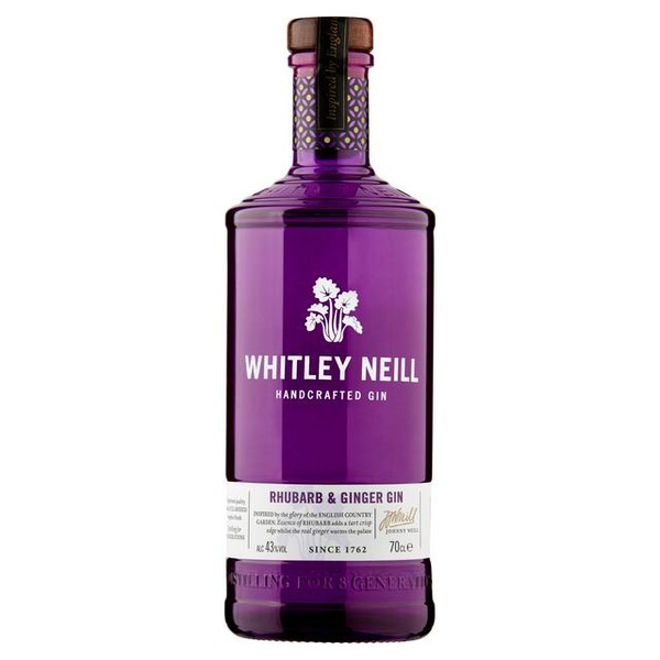 Whitley Neill Rhubab Gin 70cl